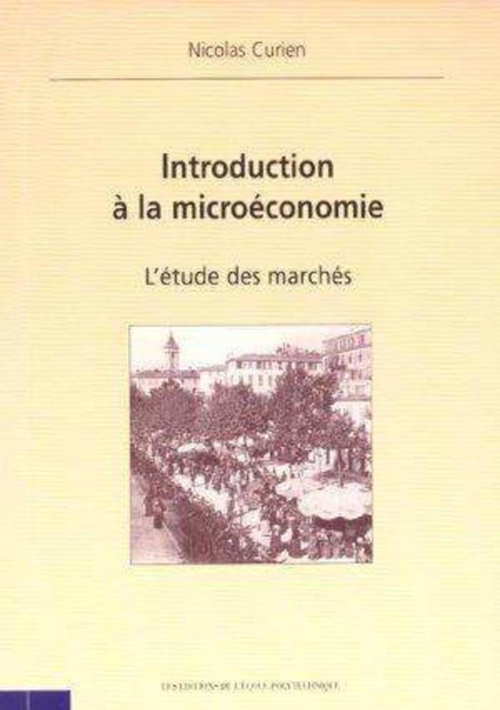 Introduction à la microéconomie