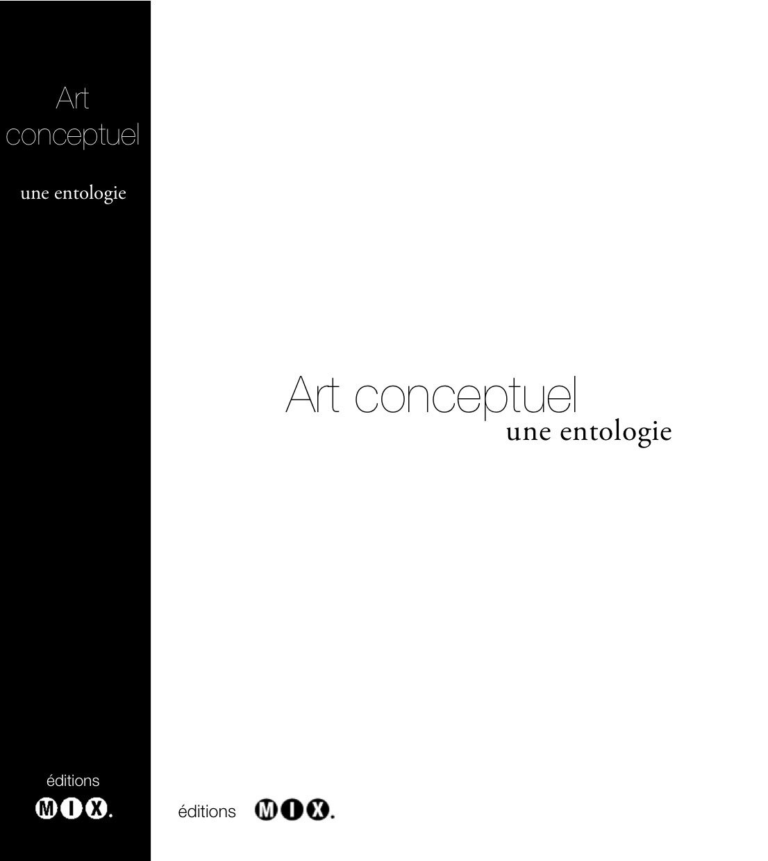 Art conceptuel, une entologie