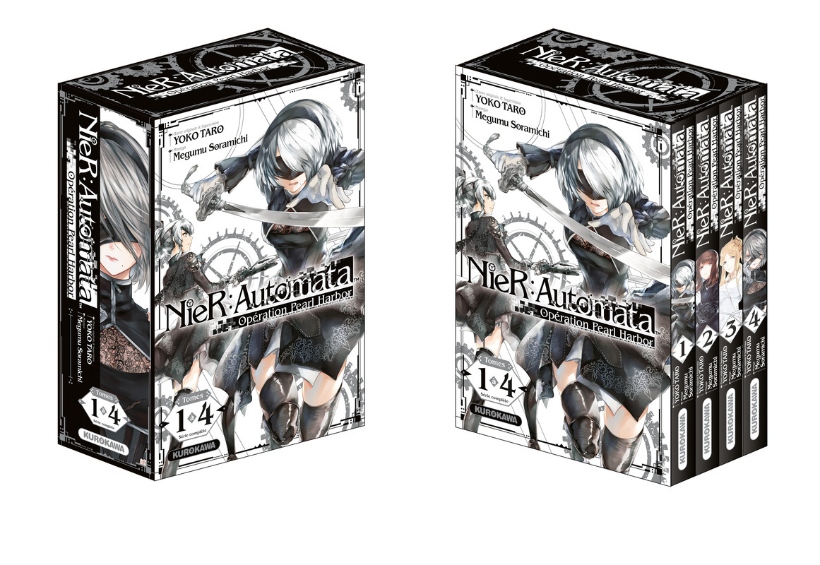 Coffret NieR:Automata Opération Pearl Harbor (Intégrale T1-2-3-4))