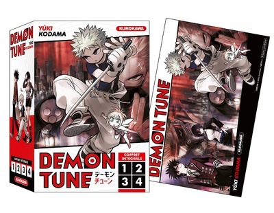 Coffret Demon Tune - tomes 1-2-3-4