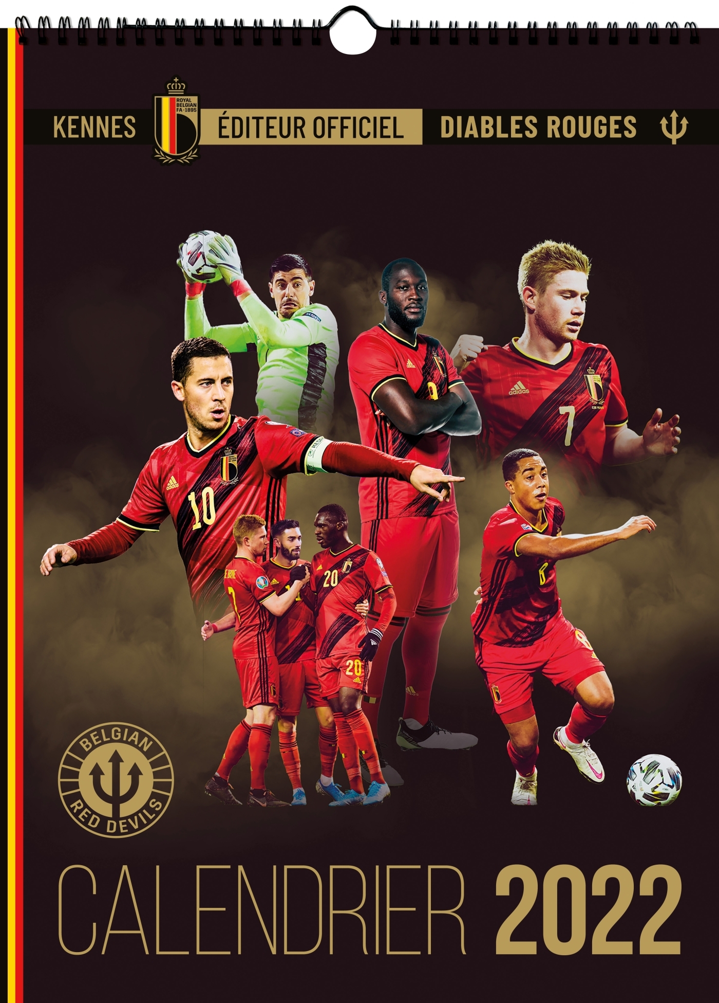 Calendrier Diables Rouges