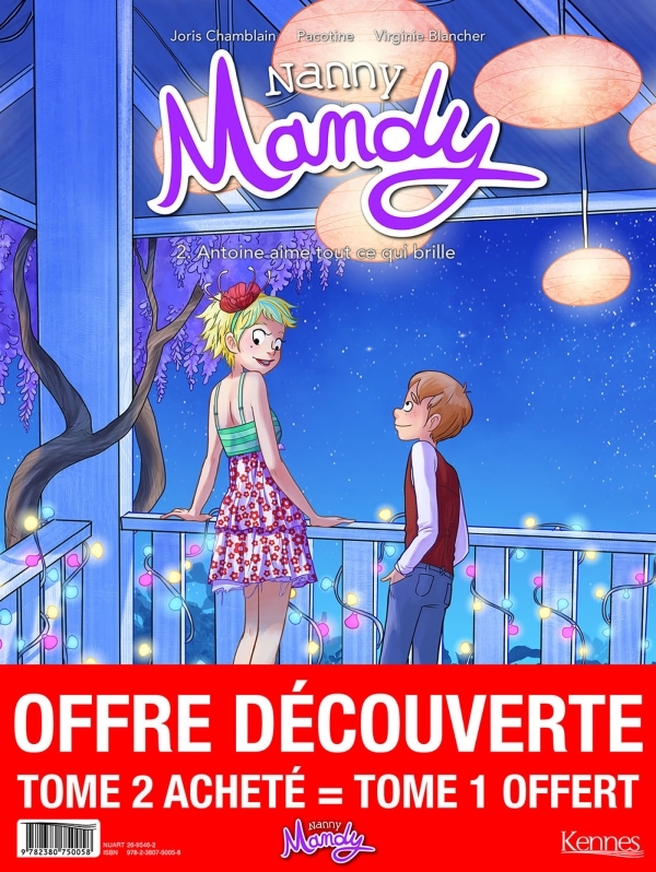 Nanny Mandy - pack T02 acheté = T01 offert