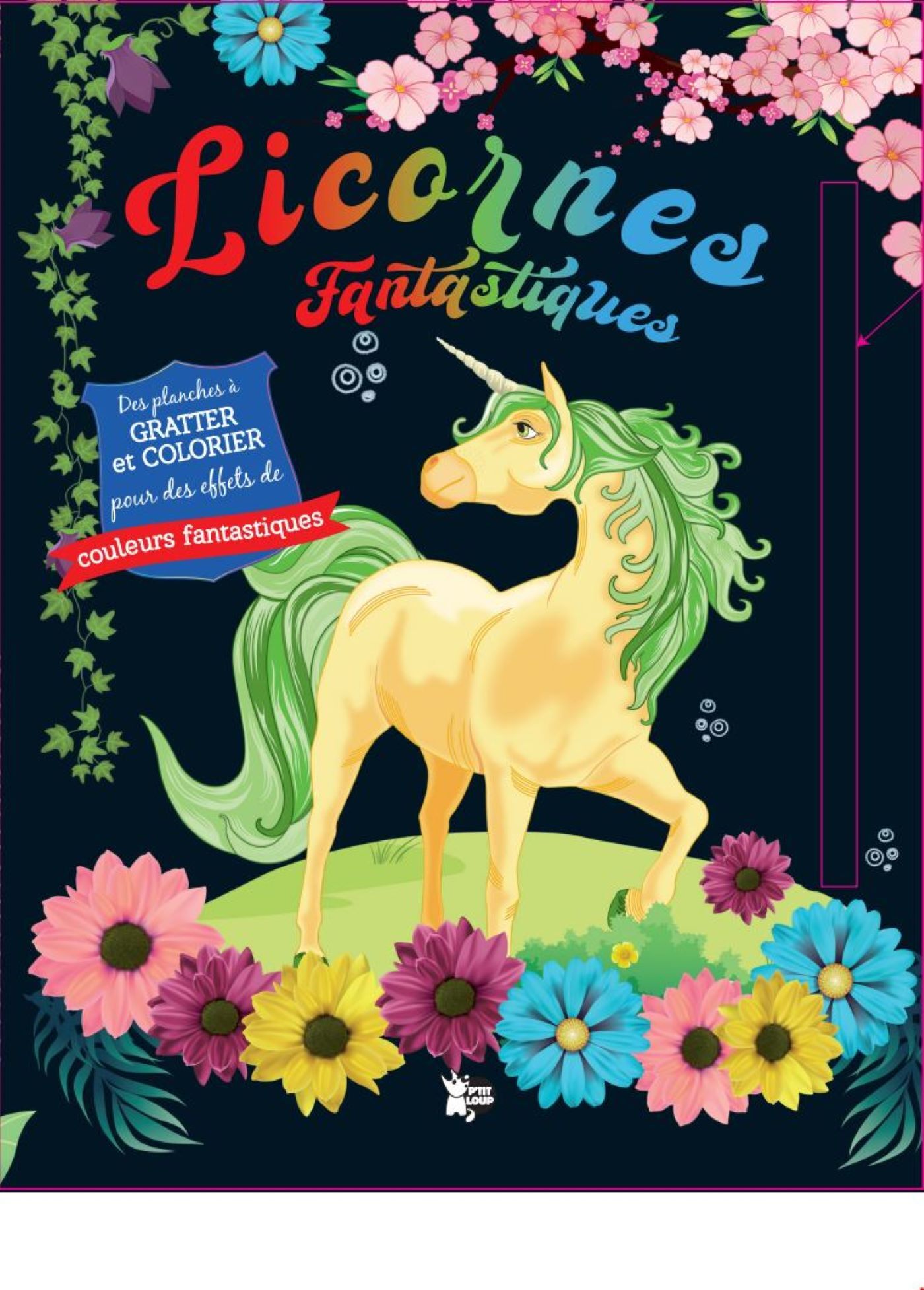 Licornes Crinière verte