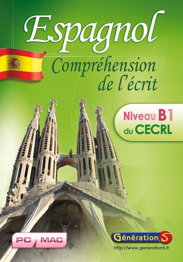 Espagnol - Compréhension de l'écrit Niveau B1 (version monoposte)