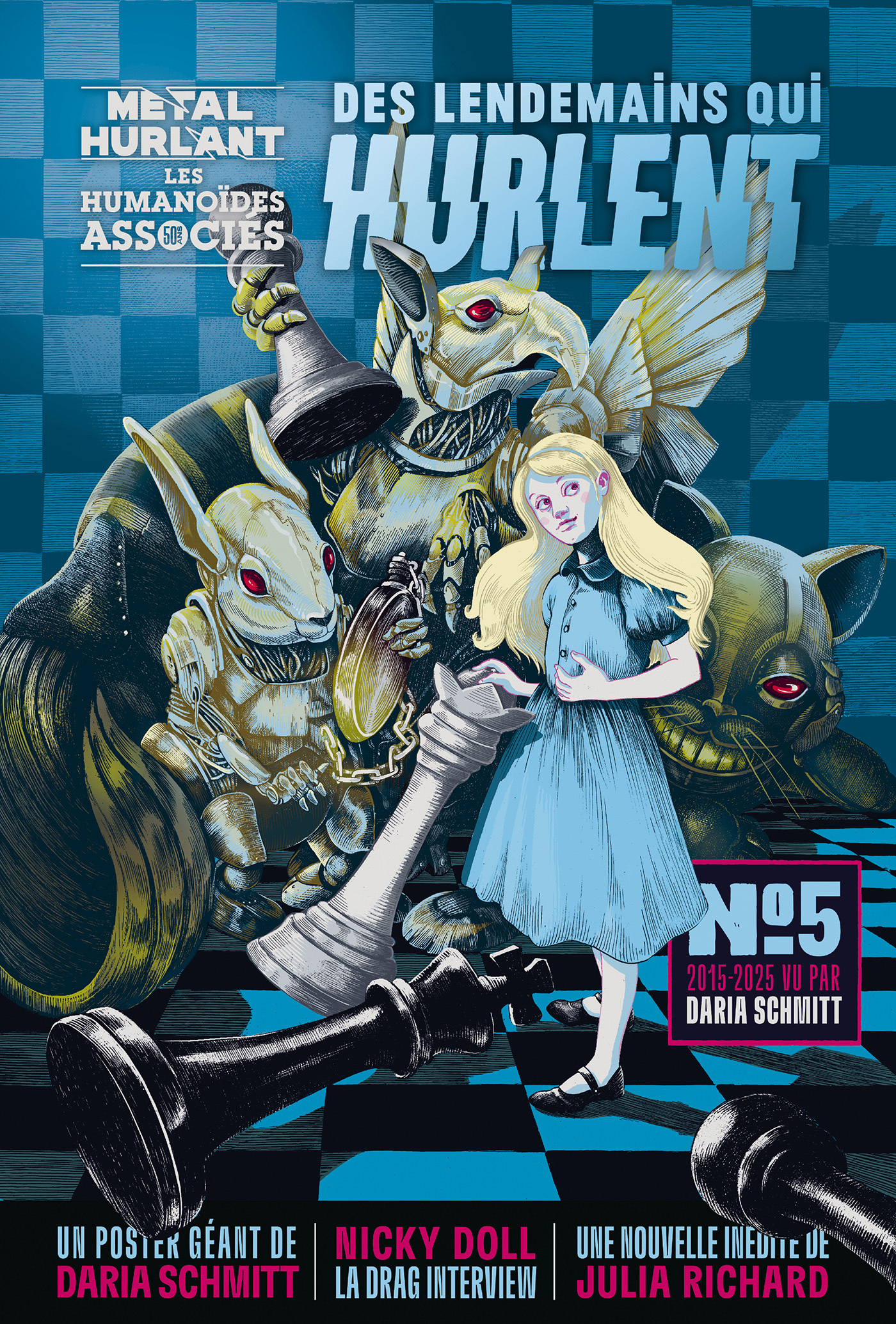 Des lendemains qui hurlent N°5 - Livre dépliant 2015 - 2025