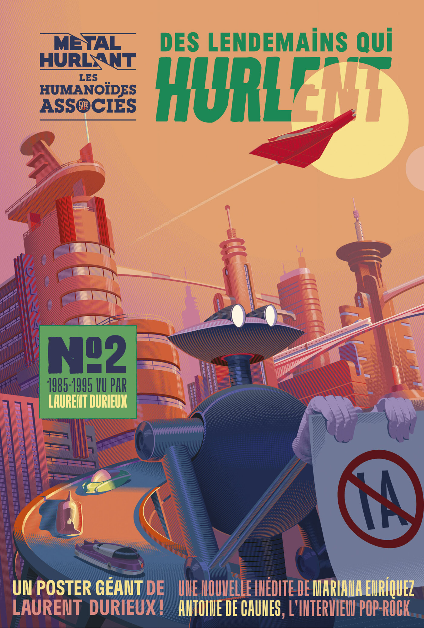 Des lendemains qui hurlent N°2 - Livre dépliant 1985 - 1995