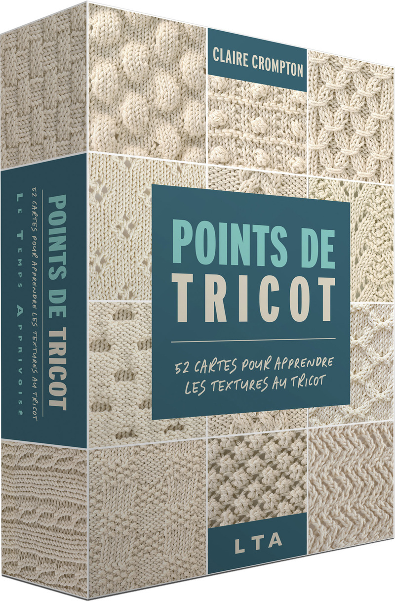 Points de tricots - 52 cartes pour apprendre les textures au tricot