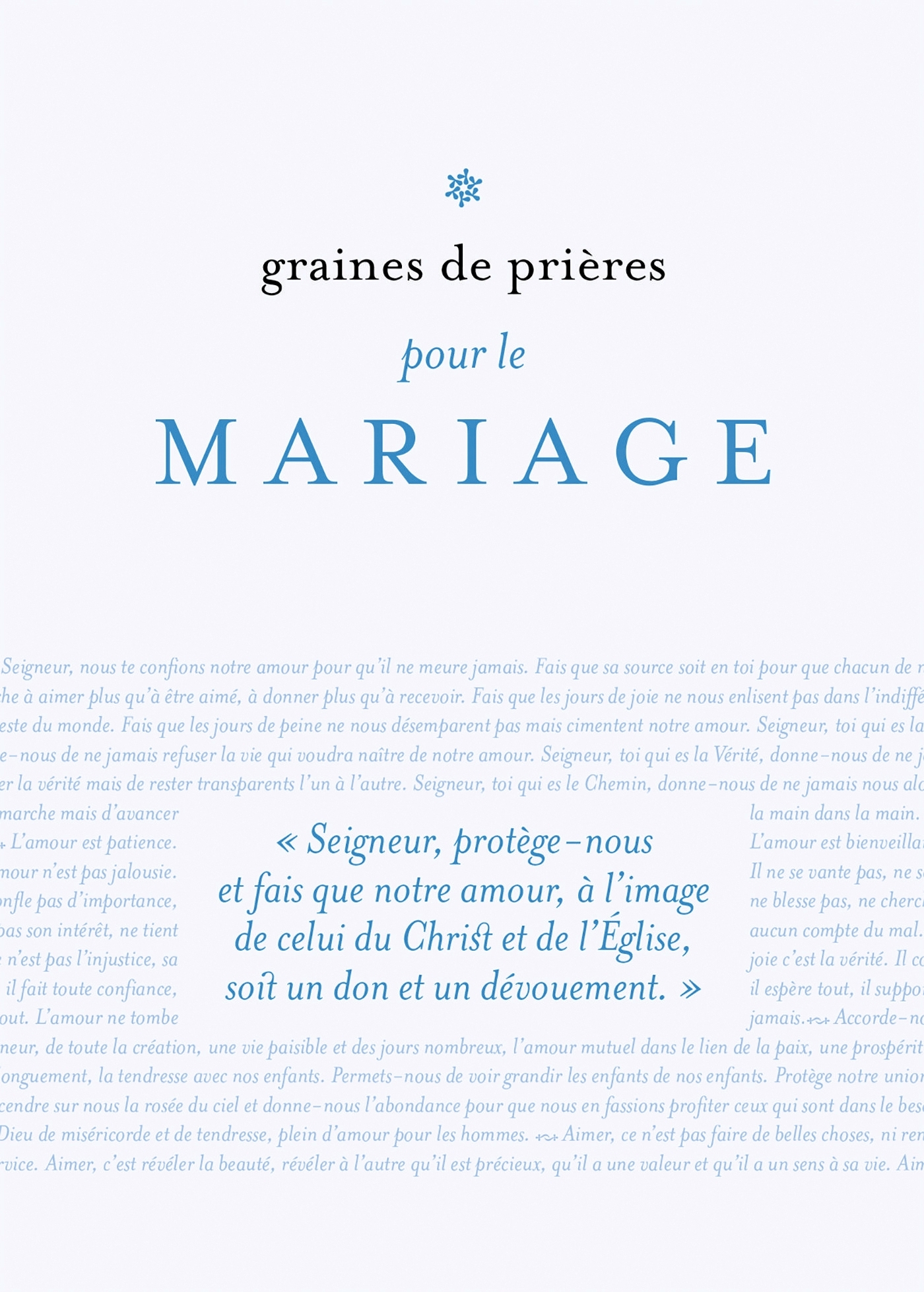 COL.BAYARD 10 EX GRAINES DE PRIERES MARIAGE