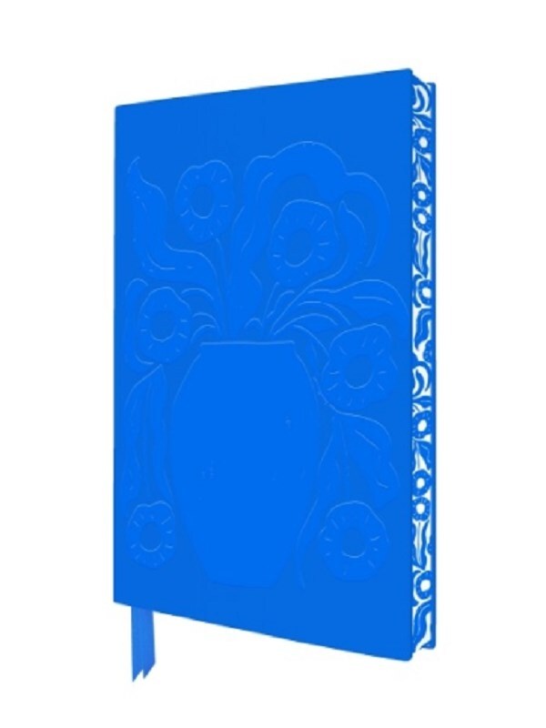 Vicky Yorke: Ziva Blue Vase & Flower Artisan Art Notebook (Flame Tree Journals)