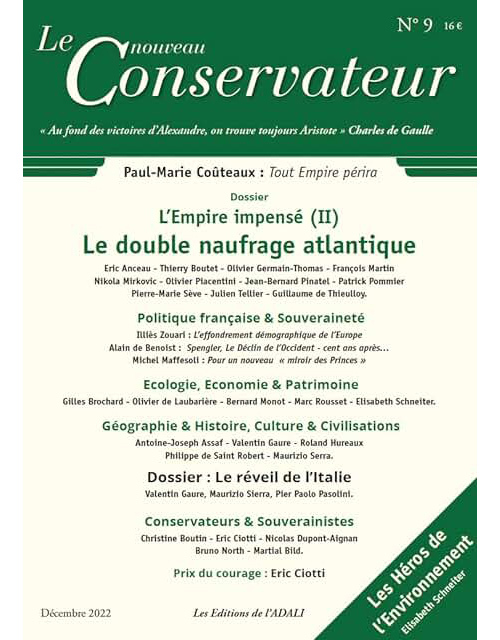 LE NOUVEAU CONSERVATEUR N°9