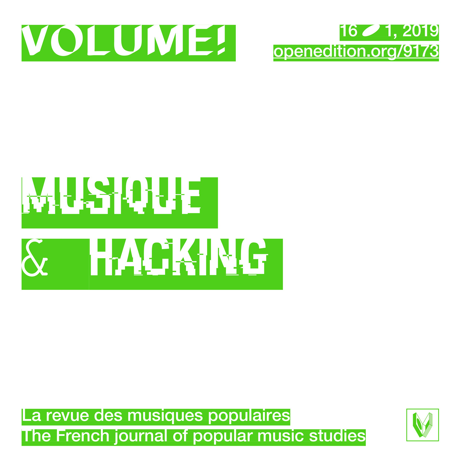 Volume ! n° 16-1