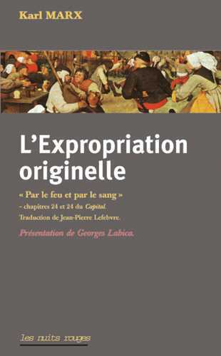 Expropriation originelle (L')