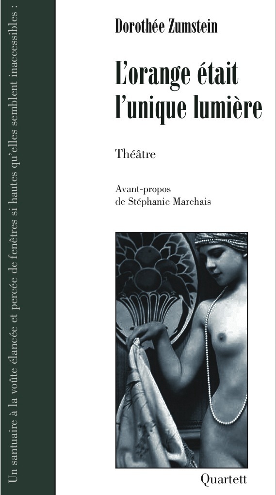L’orange était l’unique lumière