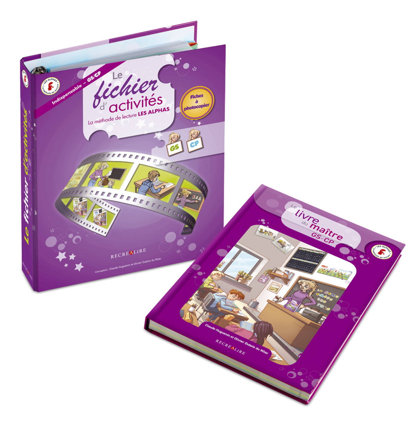 Le Livre du maître et son fichier d'activités méthode de lecture les Alphas - Guide pédagogique - La M