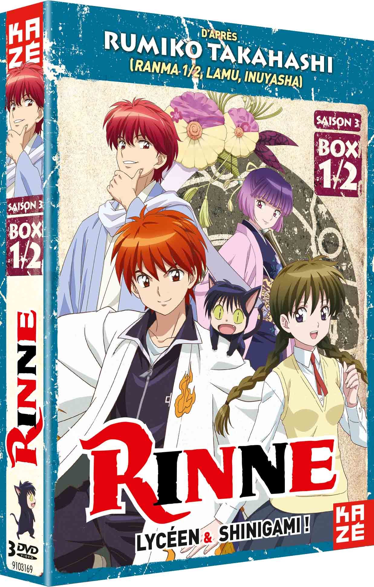 RINNE - SAISON 3 - PARTIE 1 SUR 2 - 3 DVD