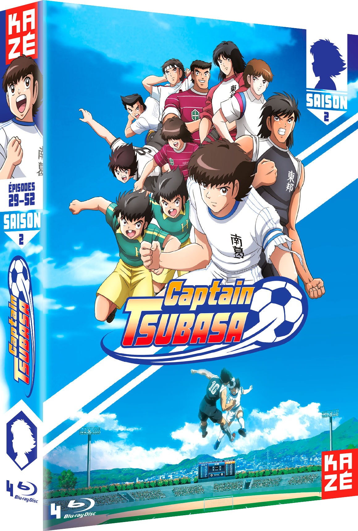 CAPTAIN TSUBASA - SAISON 2 - 4 BLU-RAY