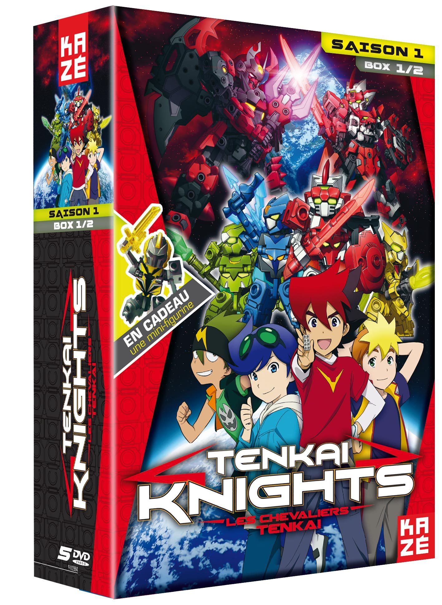 TENKAI KNIGHTS - SAISON 1 - PARTIE 1 SUR 2 - 5 DVD