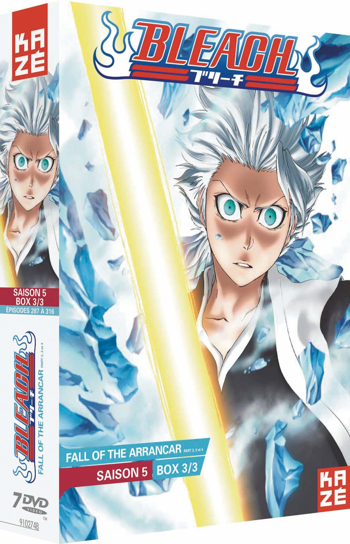 BLEACH - SAISON 5 - PARTIE 3 SUR 3 - 7 DVD
