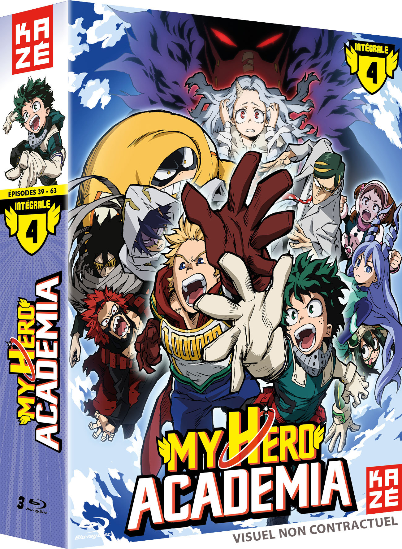 MY HERO ACADEMIA - SAISON 4 - 4 BLU-RAY