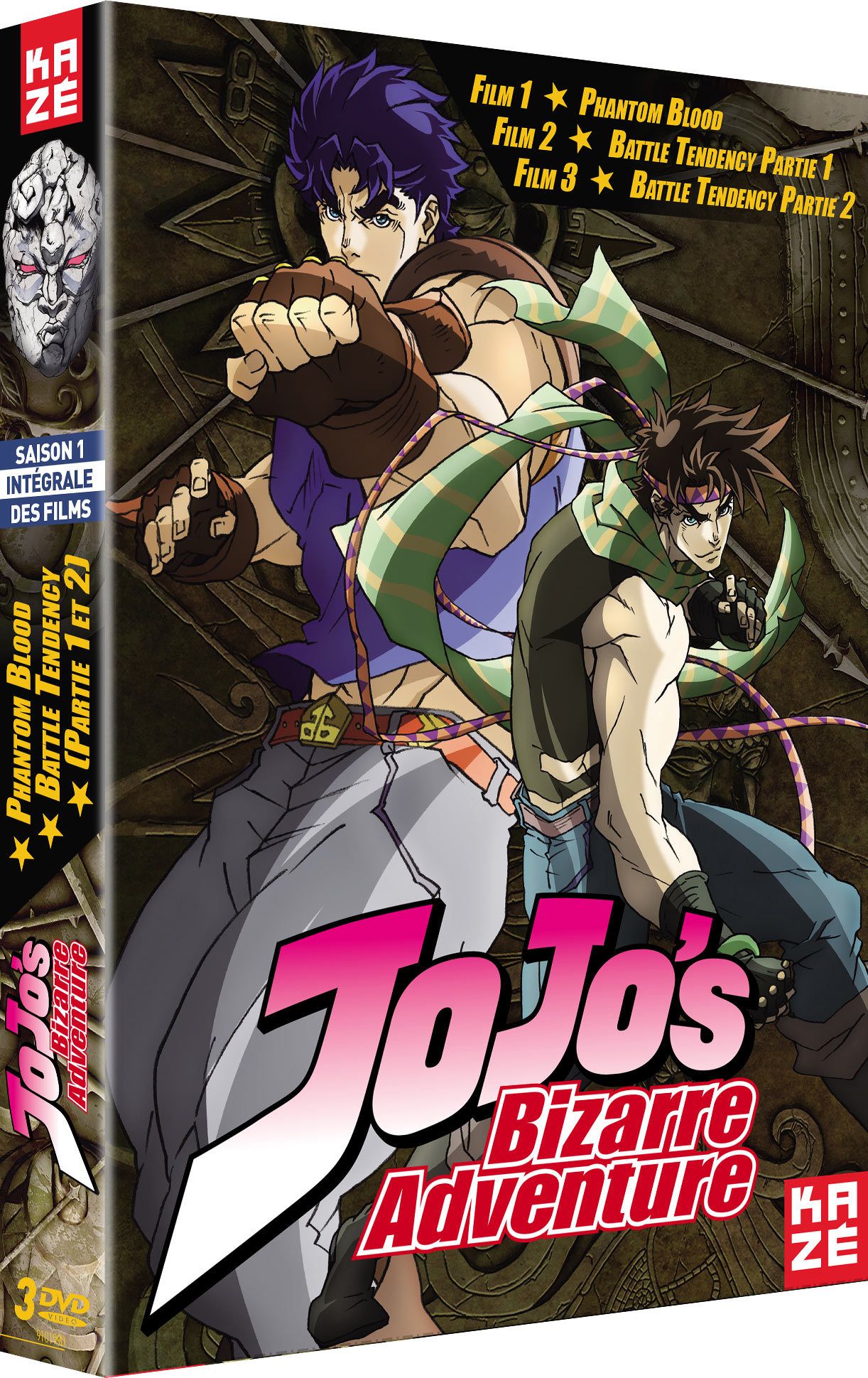 JOJO'S BIZARRE ADVENTURE - LES 3 FILMS - 3 DVD