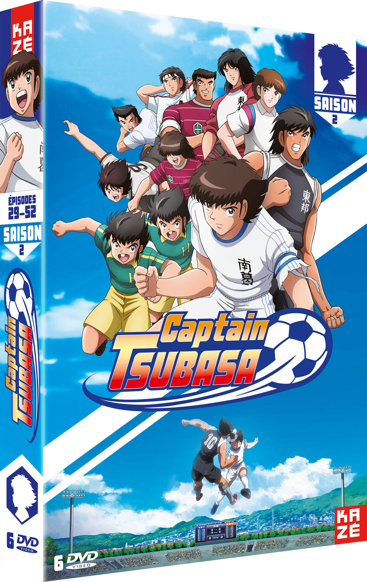 CAPTAIN TSUBASA - SAISON 2 - 6 DVD