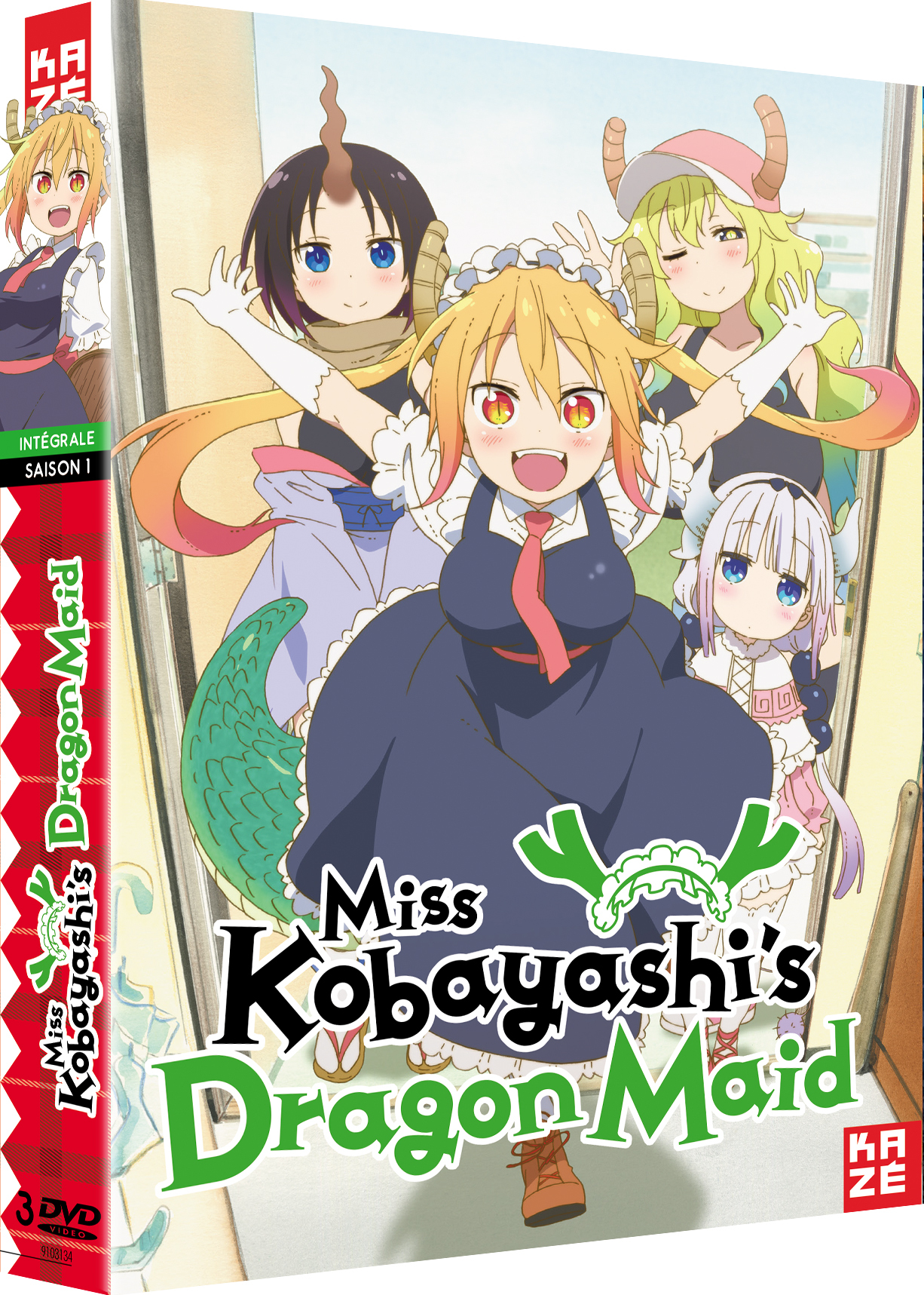 MISS KOBAYASHI'S DRAGON MAID - SAISON 1 - 3 DVD