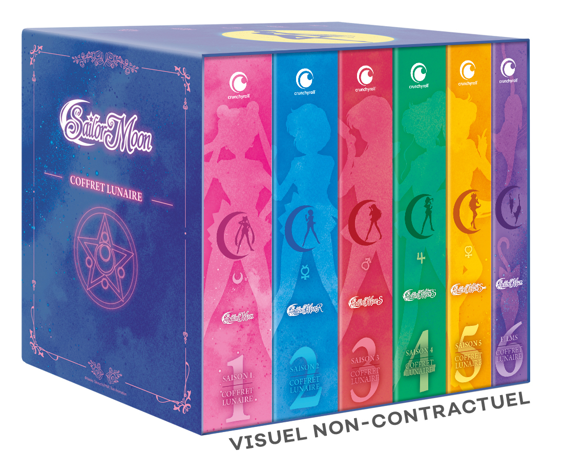SAILOR MOON - SAISON 1 - 7 BLU-RAY + BOITE COLLECTOR OFFERTE