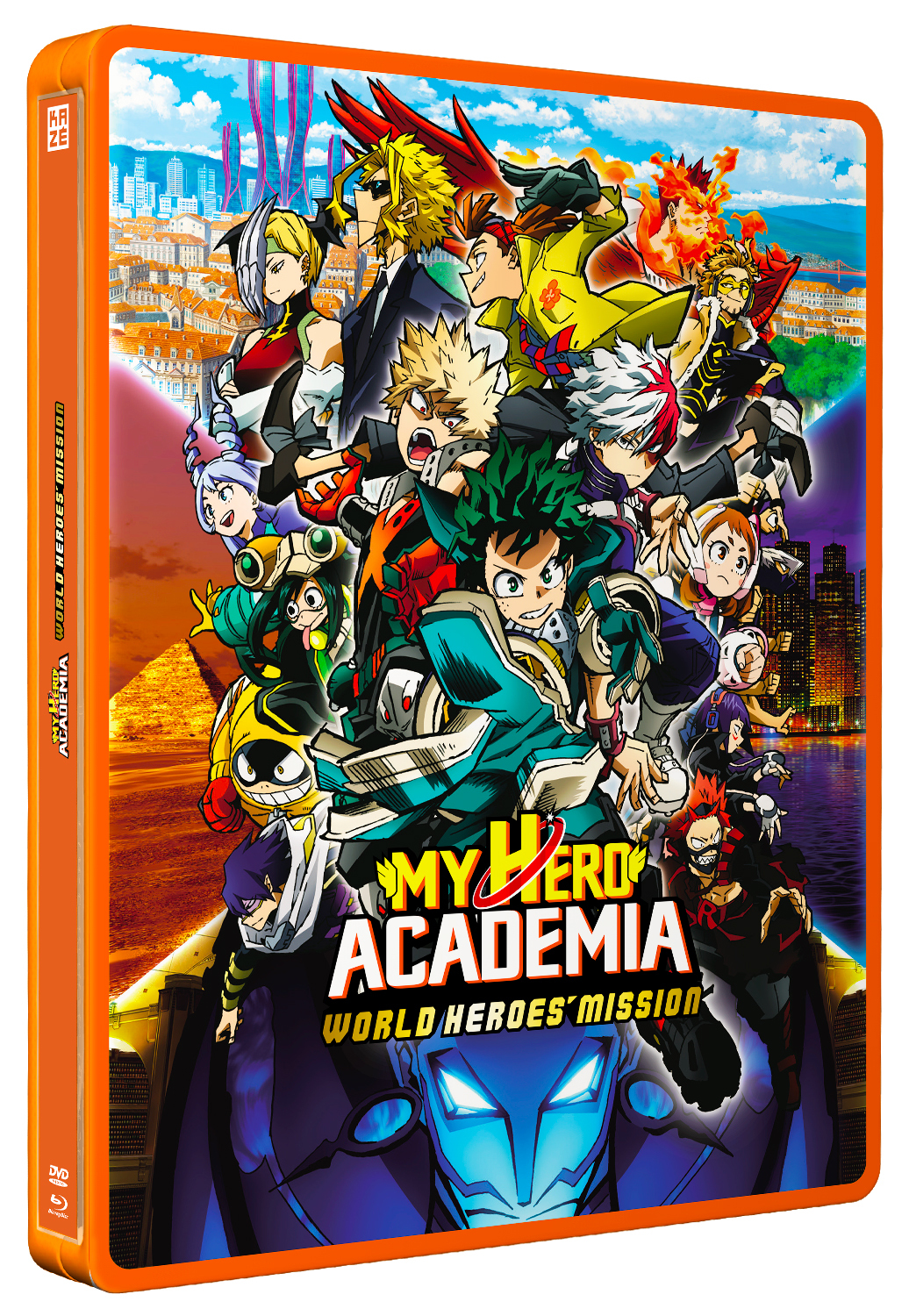 MY HERO ACADEMIA - WORLD HEROES' MISSION - LE FILM - STEELBOOK BRD + DVD