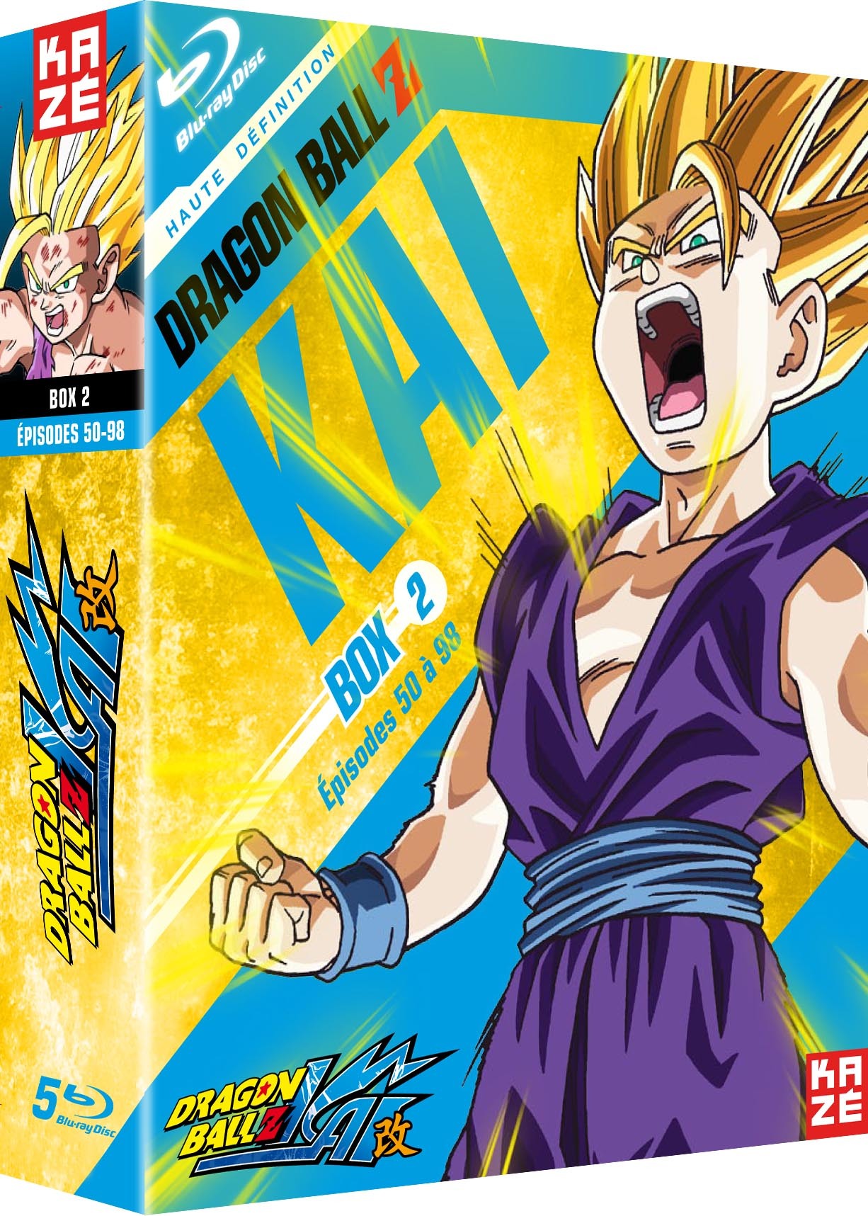 DRAGON BALL Z KAI - PARTIE 2 SUR 4 - EDITION COLLECTOR 5 BLU-RAY