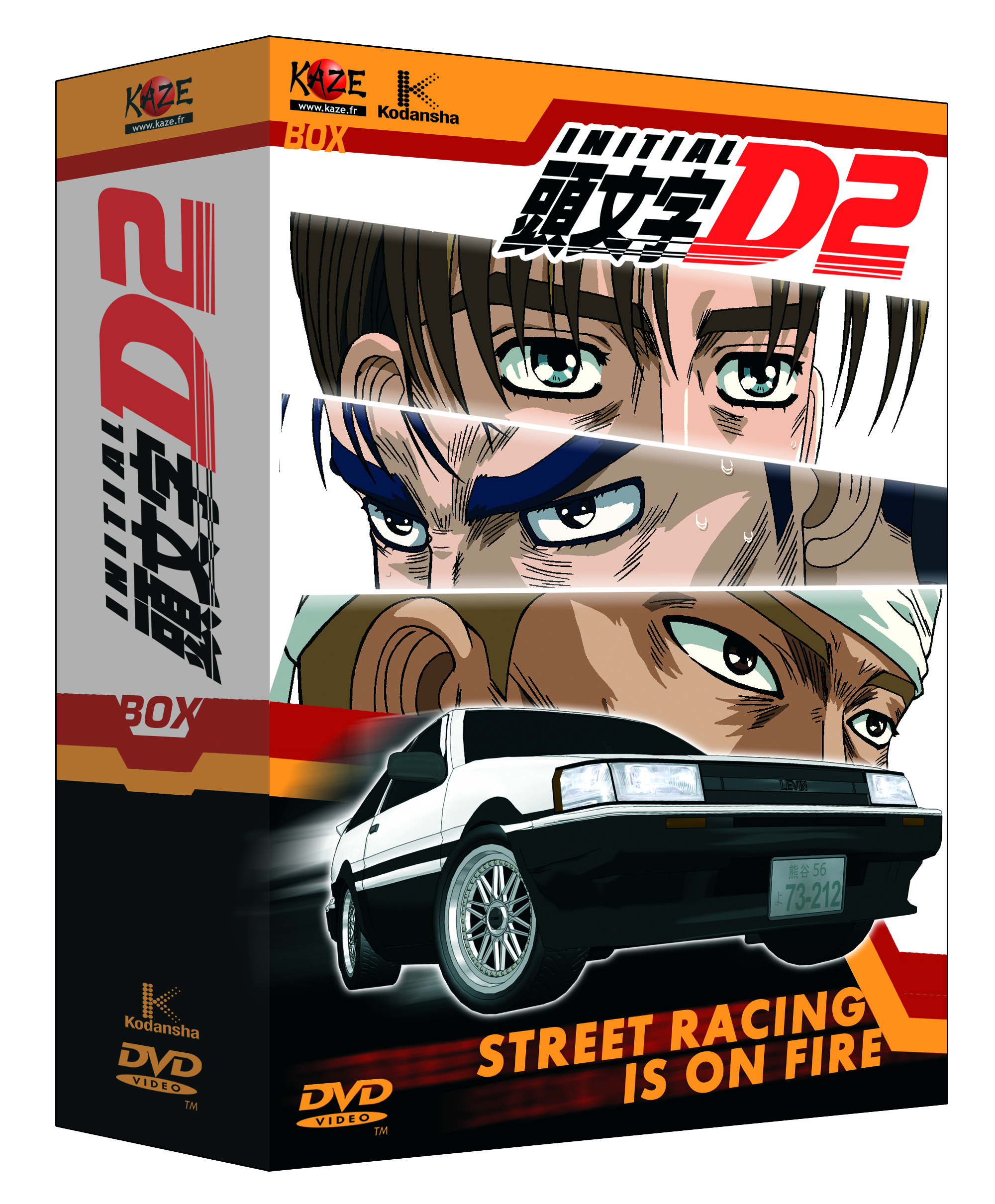 INITIAL D - 2ND STAGE - 3 DVD