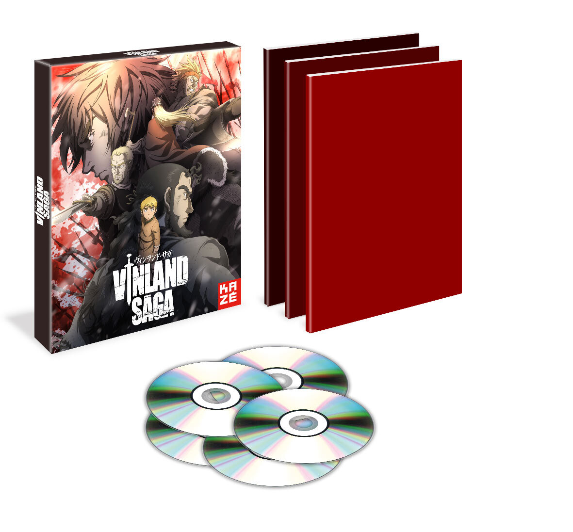 VINLAND SAGA - 5 DVD