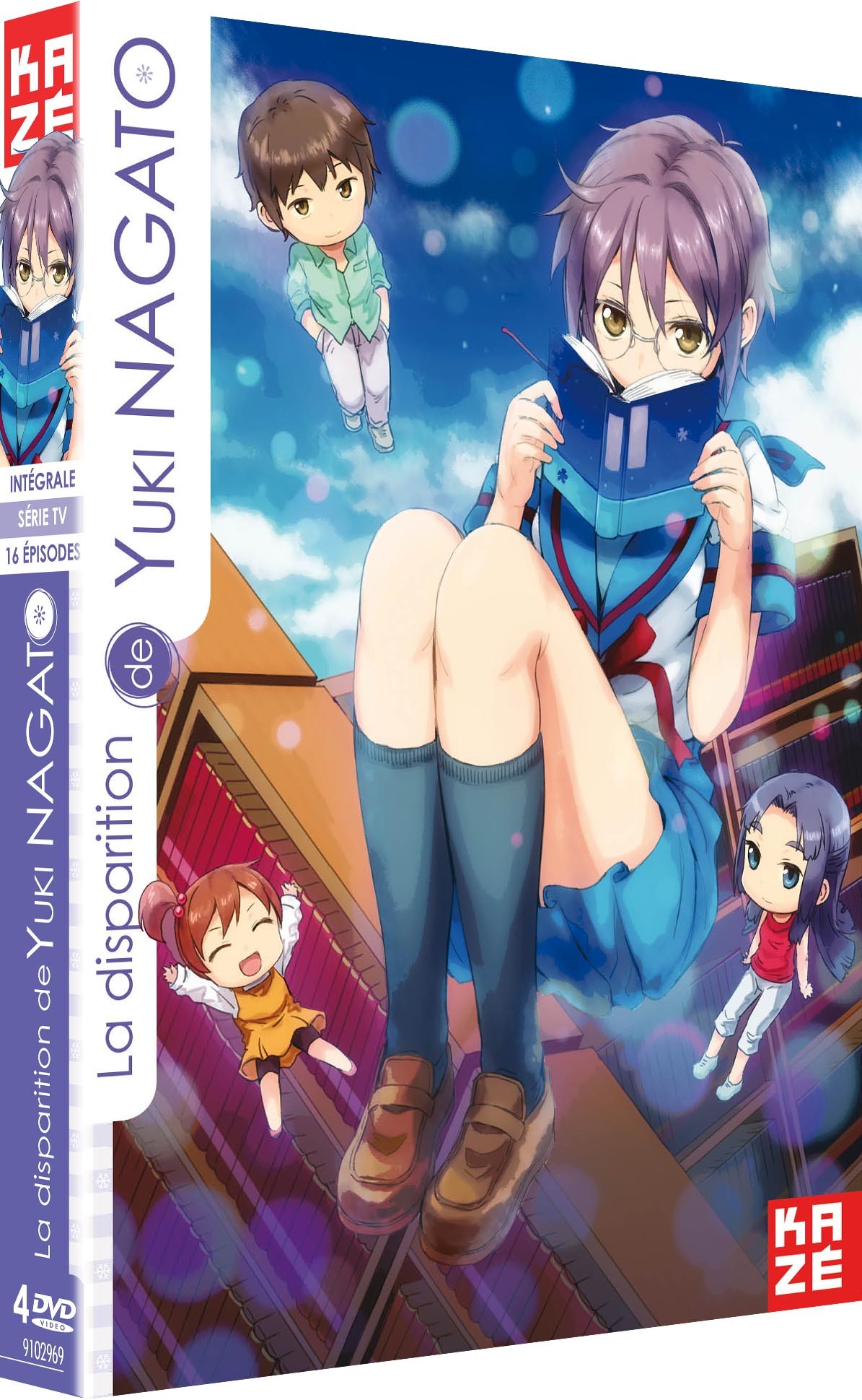 DISPARITION DE YUKI NAGATO (LA) - INTEGRALE SERIE - 4 DVD