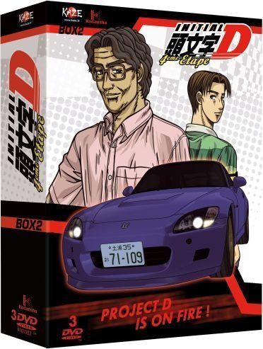 INITIAL D - 4TH STAGE - PARTIE 2 SUR 2 -3  DVD