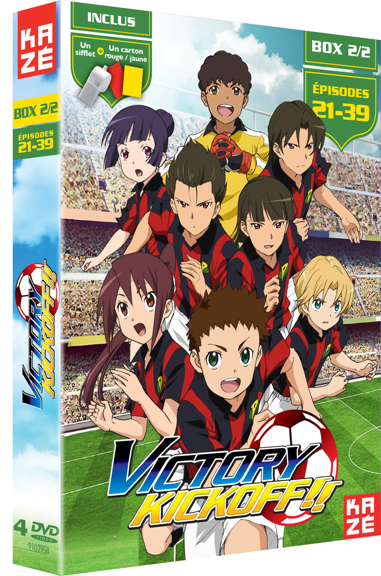 VICTORY KICK-OFF - PARTIE 2 SUR 2 - 4 DVD
