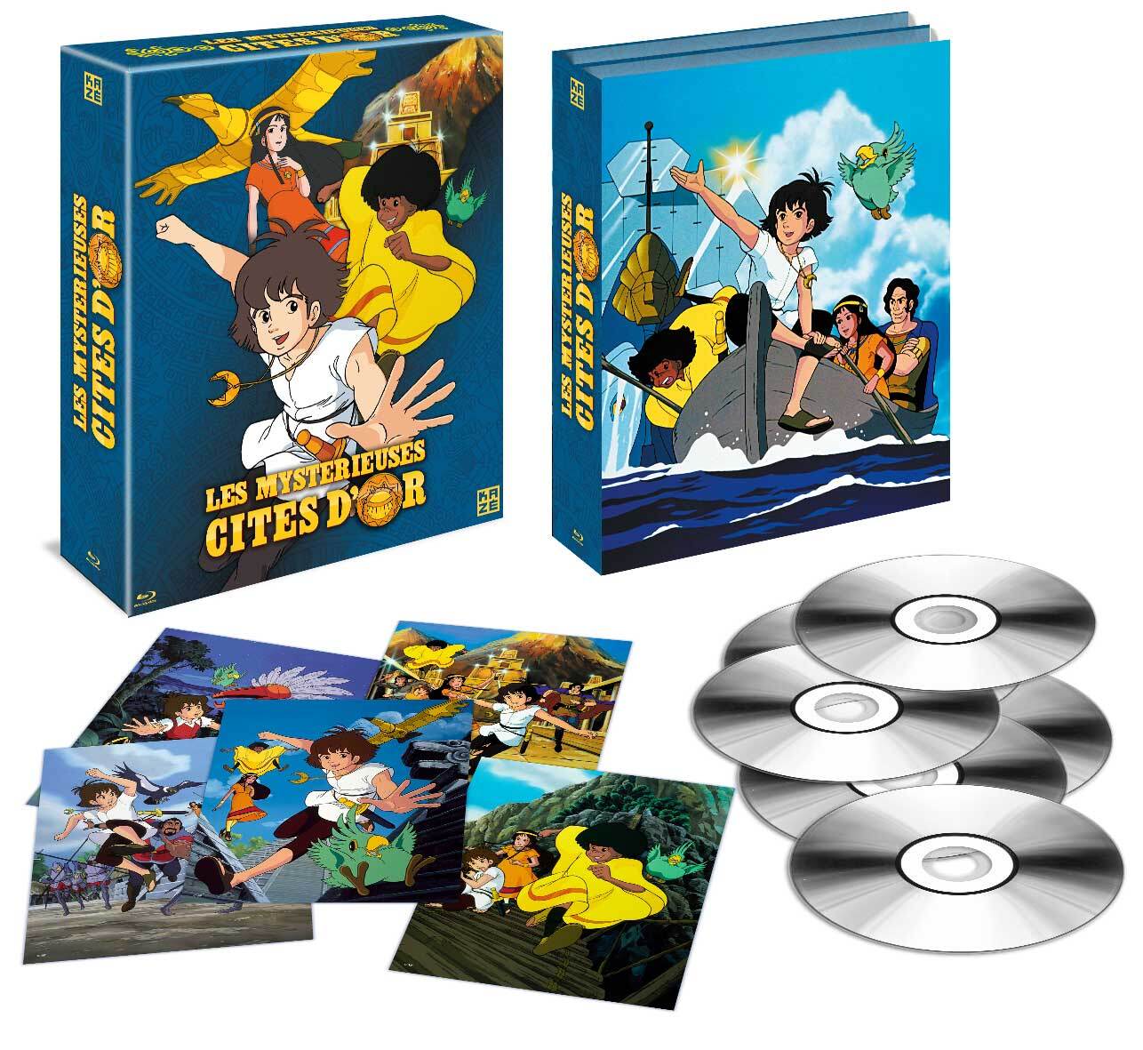 MYSTERIEUSES CITES D'OR (LES) - SAISON 1 - 6 BLU-RAY