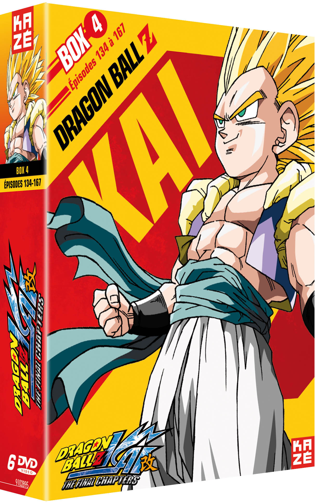 DRAGON BALL Z KAI - THE FINAL CHAPTERS - PARTIE 4 SUR 4 - 6 DVD