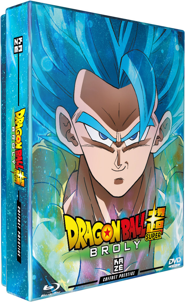 DRAGON BALL SUPER BROLY - STEELBOOK PRESTIGE - LE FILM - DVD + BRD