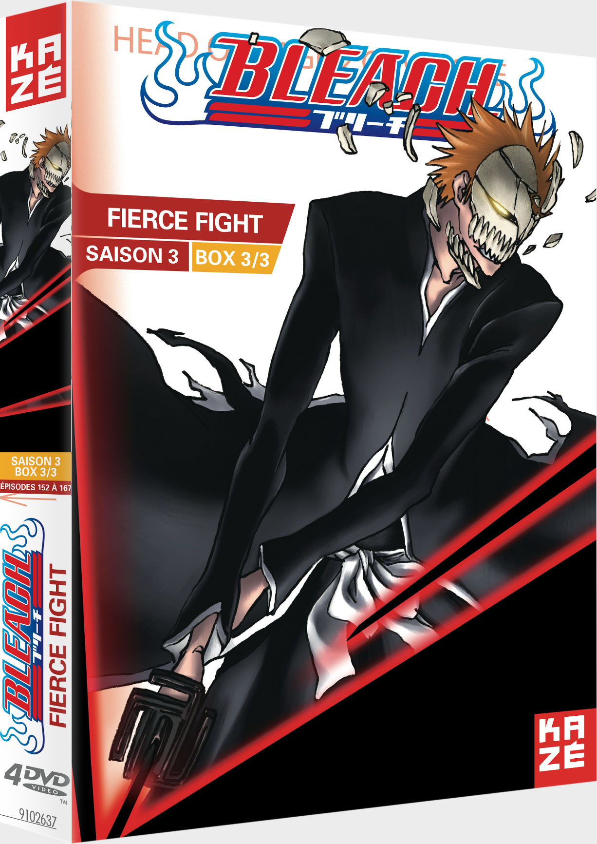 BLEACH - SAISON 3 - PARTIE 3 SUR 3 - 4 DVD