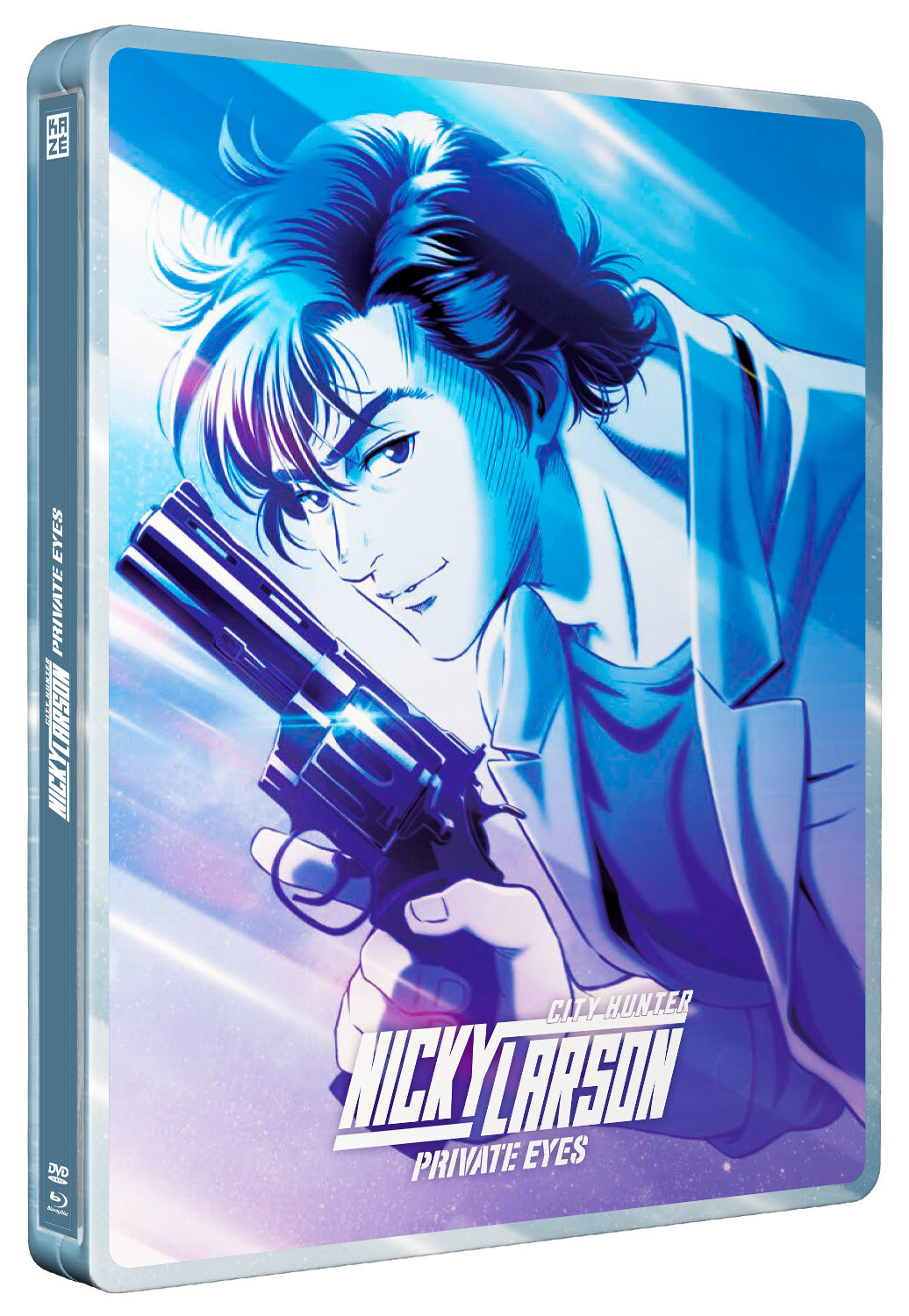 NICKY LARSON "PRIVATE EYES" - STEELBOOK - BLU-RAY + DVD