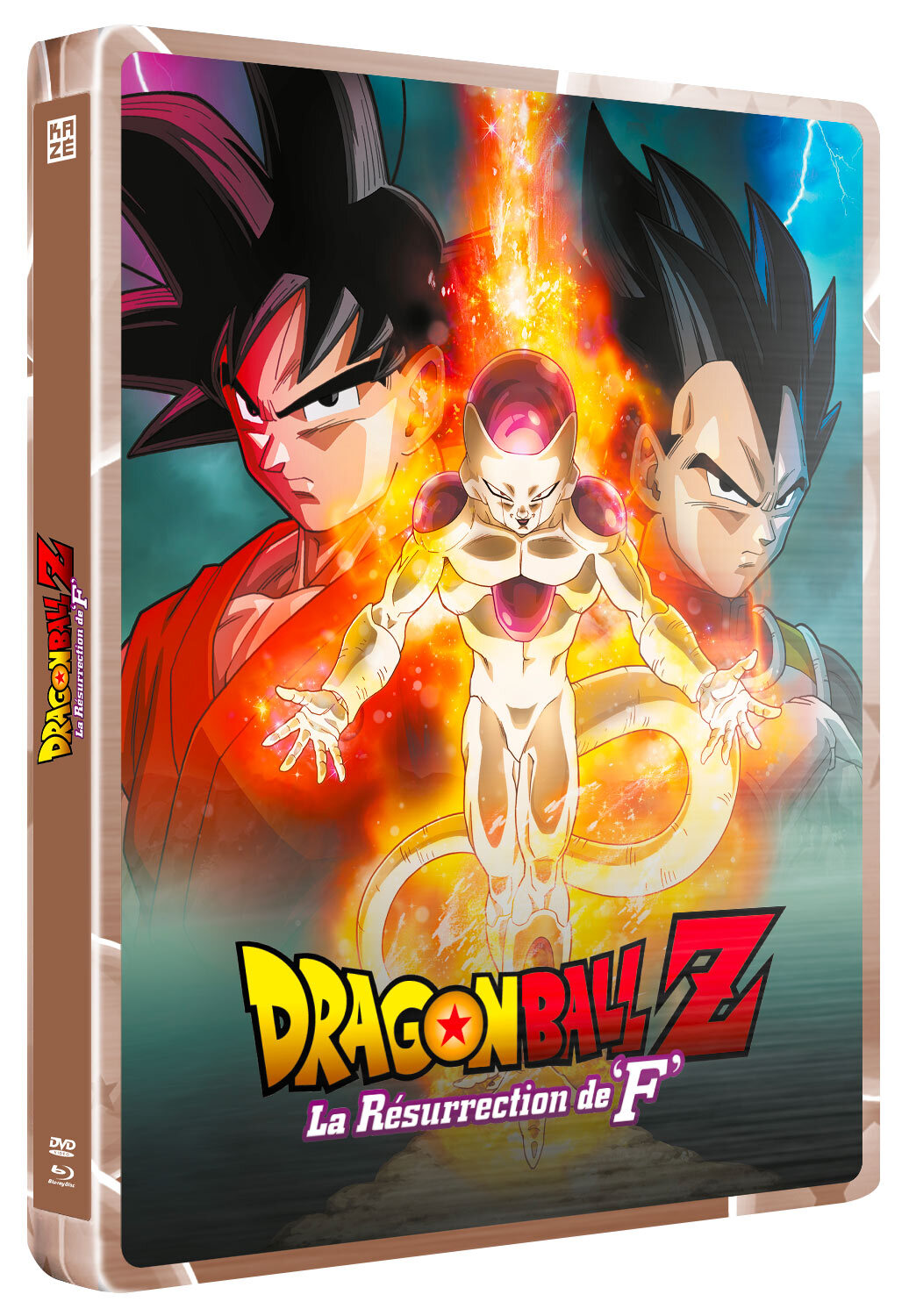 DRAGON BALL Z : LA RESURRECTION DE "F" - STEELBOOK - LE FILM + OAV - DVD+BLU-RAY