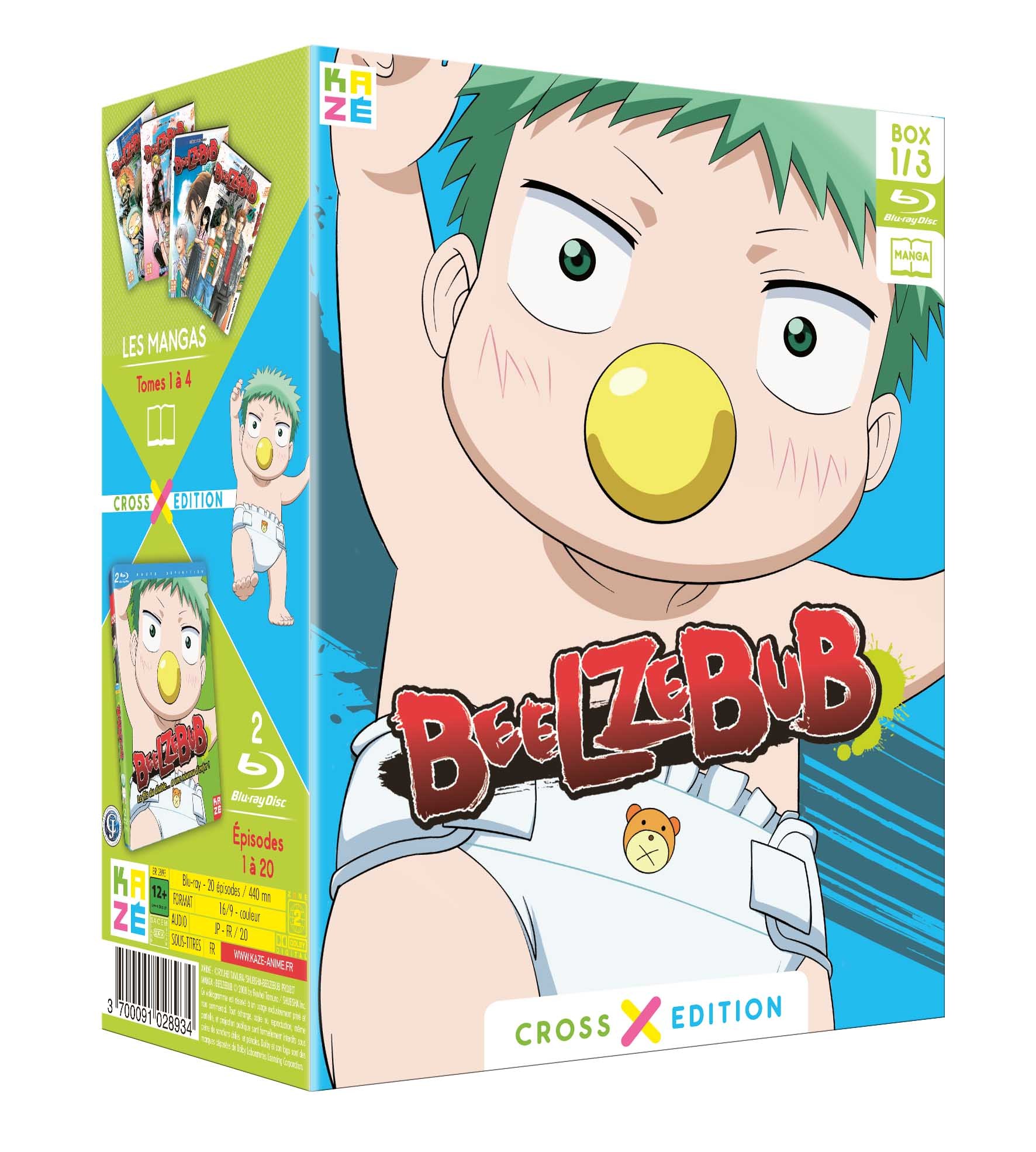 BEELZEBUB - PARTIE 1/3 - CROSS - BLU-RAY