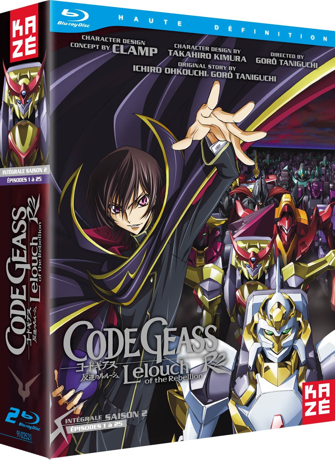 CODE GEASS - SAISON 2 - 2 BLU-RAY