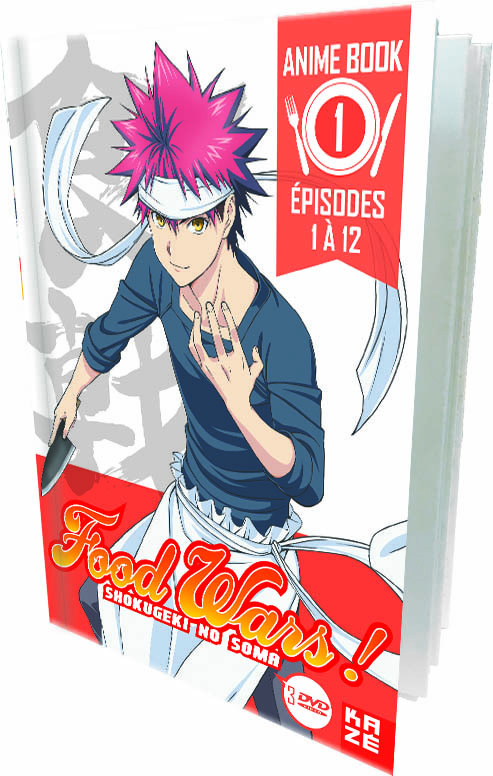 FOOD WARS ! - SAISON 1 - PARTIE 1 SUR 2 - 3 DVD