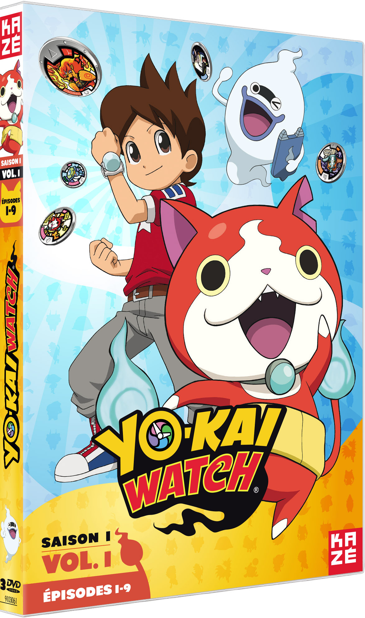 YO-KAI WATCH - SAISON 1 - PARTIE 1 SUR 3 - 3 DVD