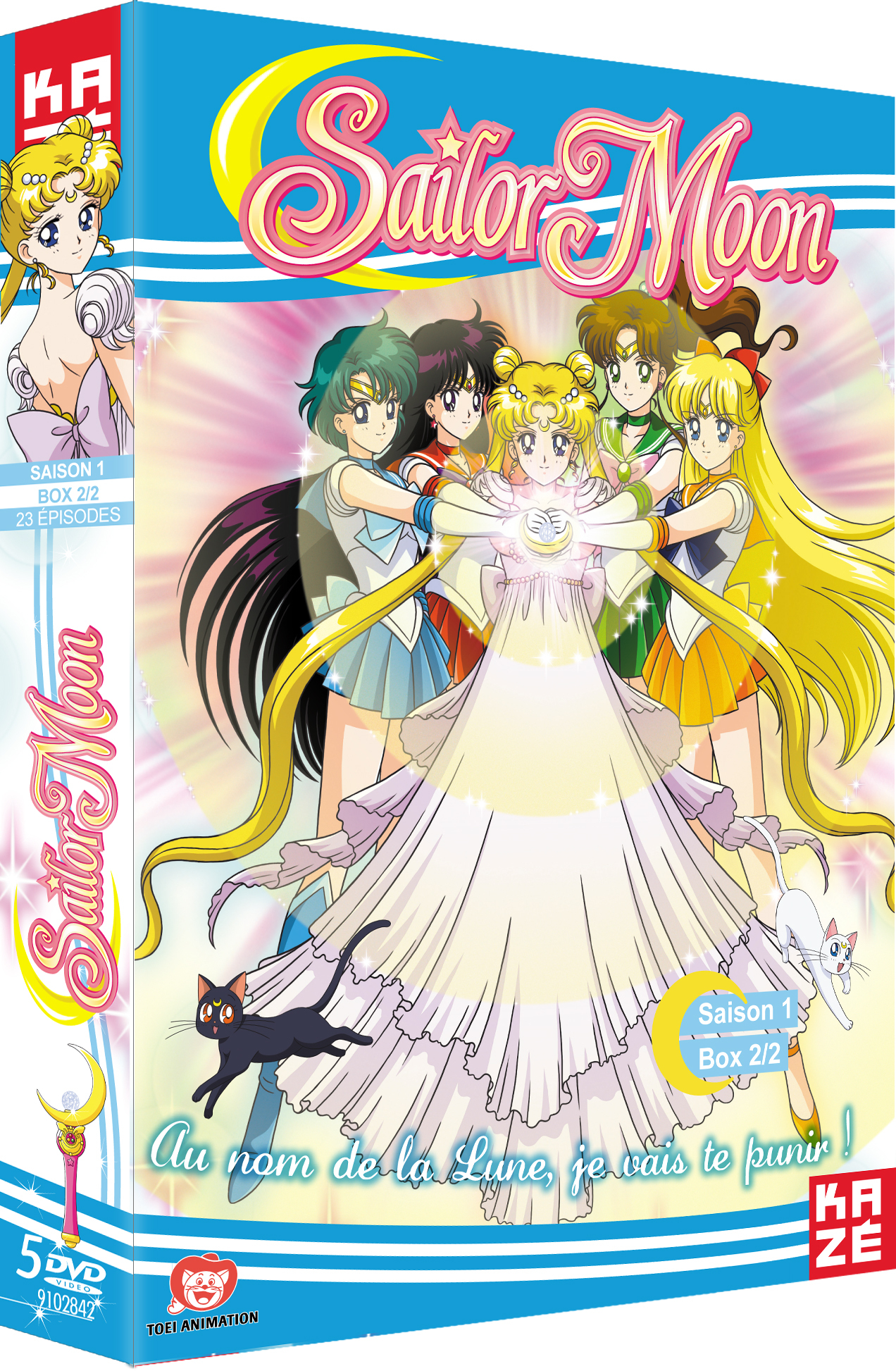 SAILOR MOON - SAISON 1 - PARTIE 2 SUR 2 - 5 DVD