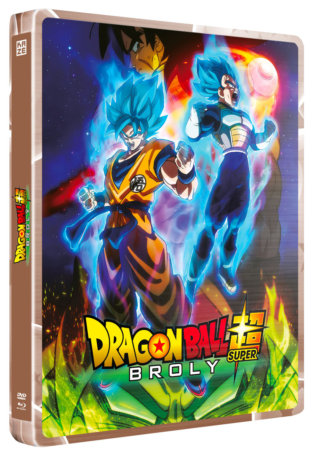 DRAGON BALL SUPER BROLY - STEELBOOK - LE FILM - BLU-RAY + DVD