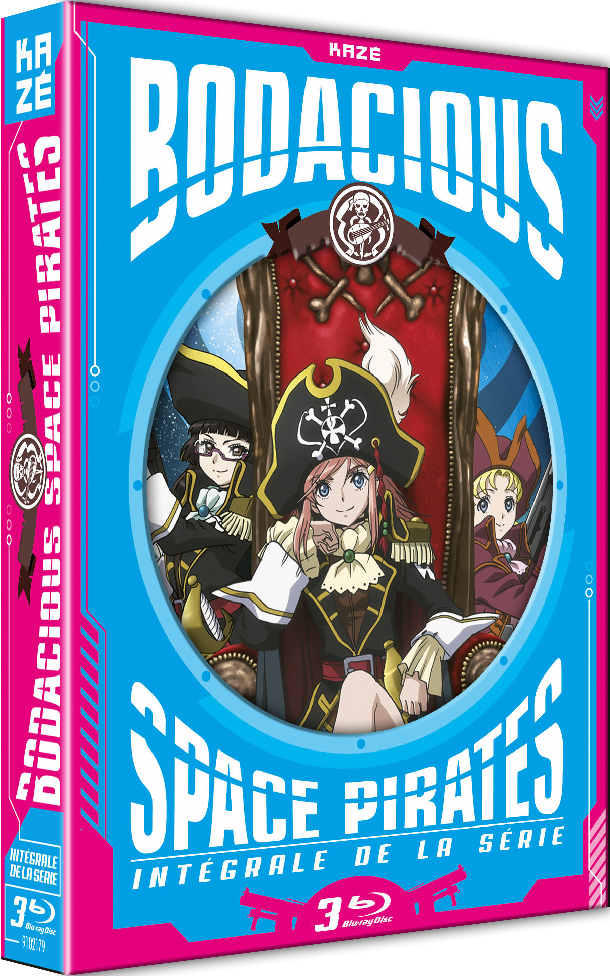 BODACIOUS SPACE PIRATES - INTEGRALE SERIE - 3 BLU-RAY
