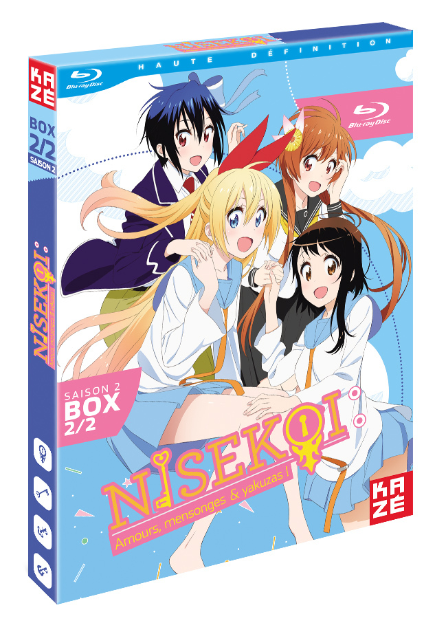 NISEKOI - SAISON 2 - PARTIE 2 SUR 2 - BLU-RAY