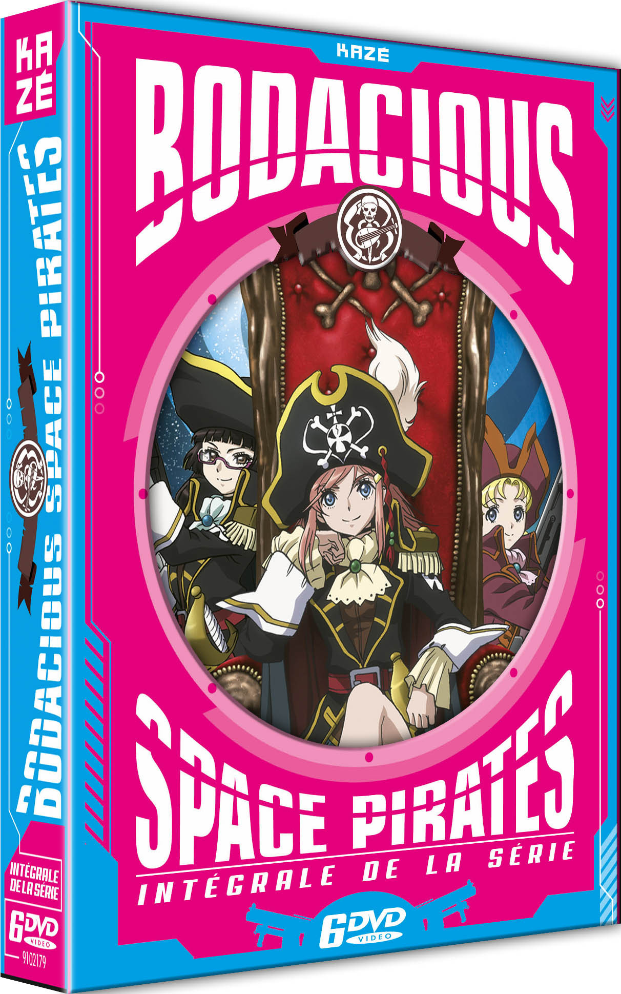 BODACIOUS SPACE PIRATES - INTEGRALE SERIE - 6 DVD