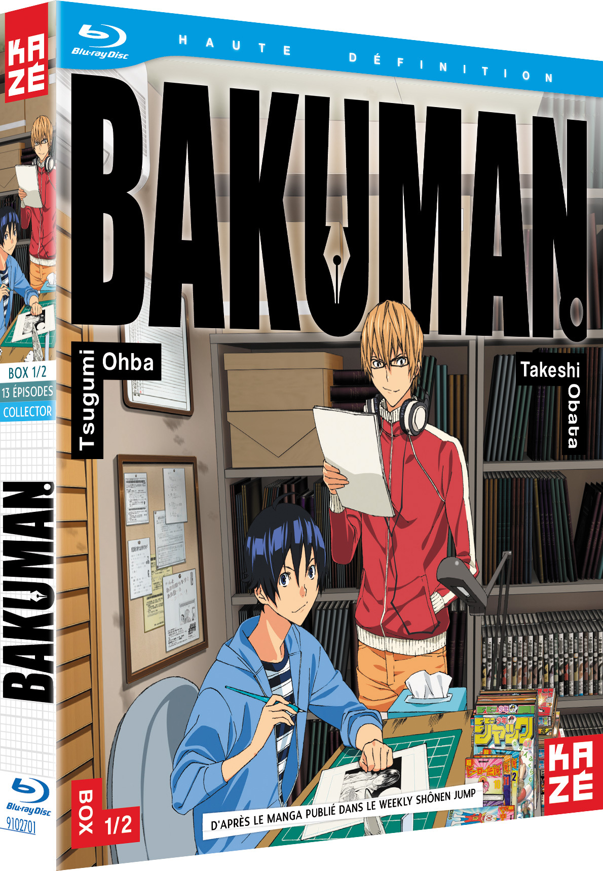 BAKUMAN - SAISON 1 - PARTIE 1 SUR 2 - BLU-RAY
